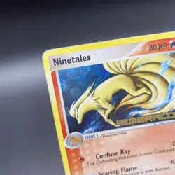 Ninetales 38/106 EX Emerald Stamped Reverse Holo Rare 2005 Pokemon - LP/NM - Image 2