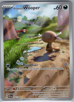 Paldean Wooper 102/094 ME02: Phantasmal Flames - Pokemon Card - NM - Image 1