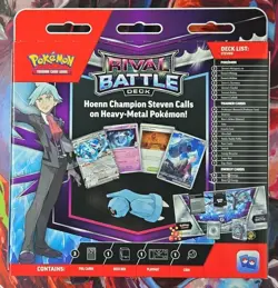Pokemon Trading Card Game - Steven Rival Battle Deck - SEALED NEW - Image 2