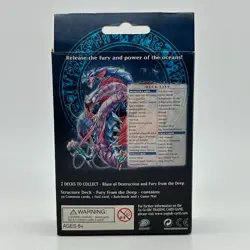 Yugioh Fury From The Deep 1st Edition Structure Theme Deck For Card Game CCG TCG - Image 2