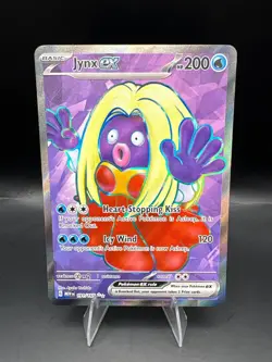 Pokemon TCG Jynx EX 191/165 English 151 Full Art Ultra Rare Card NM - Image 1