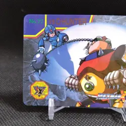 C-HUNTER No.77 Rockman X2 Bandai Carddass CAPCOM Japan Card Vintage #R628 - Image 2
