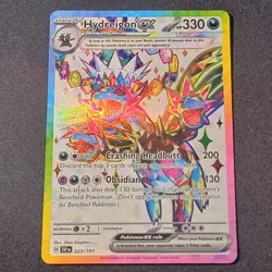 Pokemon TCG- Hydreigon ex - 223/191 - SV08: Surging Sparks (SSP) Ultra Rare NM - Image 1