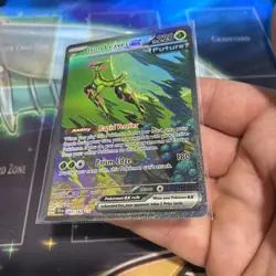 Pokemon TCG Temporal Forces: Iron Leaves ex 203/162 Special Illustration Rare - Image 4