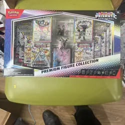 Pokemon TCG Prismatic Evolution Premium Figure Collection Box Sealed - Image 1