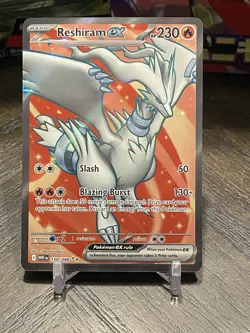 Pokemon TCG Reshiram EX 158/086 Full Art Ultra Rare Holo White Flare - Image 1