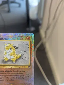 Sandshrew Reverse Holo 2002 Pokemon Legendary Collection 91/110 - Image 2