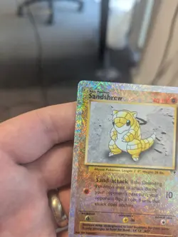 Sandshrew Reverse Holo 2002 Pokemon Legendary Collection 91/110 - Image 5