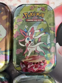 Lot of 4 | Sealed Prismatic Evolutions Mini Tins | Pokemon TCG - Image 3