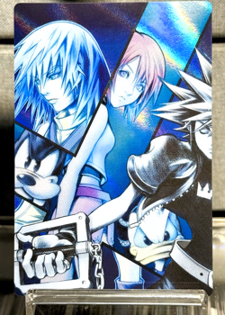 2019 KINGDOM HEARTS JAPANESE WAFER SERIES 1 CARD #04 ULTIMANIA FULL ART MINT - Image 1