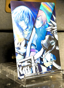 2019 KINGDOM HEARTS JAPANESE WAFER SERIES 1 CARD #04 ULTIMANIA FULL ART MINT - Image 3