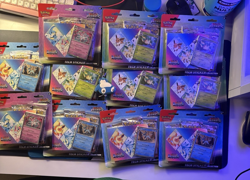 Pokemon TCG Prismatic Evolutions Tech Sticker Collection Set Lot Of 11 Sealed - Image 1