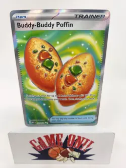 Pokemon TCG Buddy-Buddy Poffin 167/132 Me01: Mega Evolution Holo BUF - Image 1