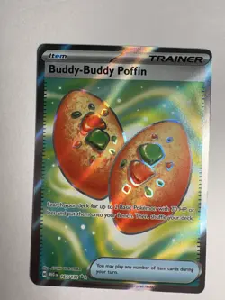 Buddy-Buddy Poffin 167/132 Pokemon Mega Evolution Ultra Rare Near Mint - Image 1