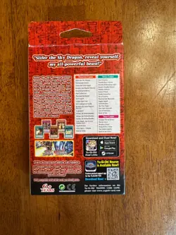 Yu-Gi-Oh! Egyption God Deck Slifer The Sky Dragon English 1st Edition - Image 2