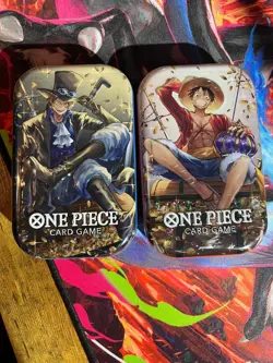 One Piece TCG Lot of (2), Mini Tin Vol. 2, OP-13 Sealed - Image 1