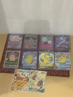 Pokemon TGC Card Bundle V/VMAX/EX Mewtwo Pikachu VMAX Full Art Lot NM - Image 1
