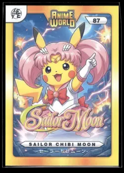 Pikachu Anime World Cosplay Sailor Moon Card - 32926 - Image 1