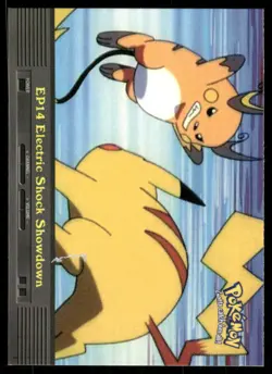 Pokemon Cards EP14 Electric Shock Showdown Topps Trading Cards Series 2 MP *4 - Image 1