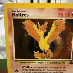 Moltres 12/62 - Holo Unlimited Rare Fossil Set - LP - Pokemon TCG Card - Image 5