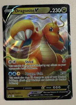 POKEMON TCG Dragonite V SWSH154 SWSH: Sword & Shield Promo Cards Holo - Image 1