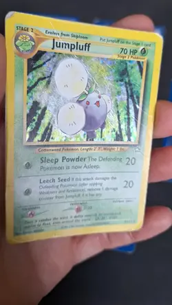 Pokemon TCG Bundle of 5 Heavy Played and Damaged Holo Cards Neo - Image 2
