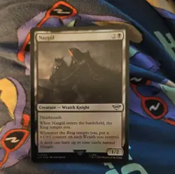 MTG Nazgul Uncommon Lord of the rings FOIL - Image 1