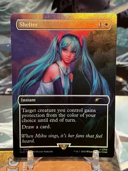 MTG | Shelter [Secret Lair Hatsune Miku] ✨FOIL✨ - Image 1