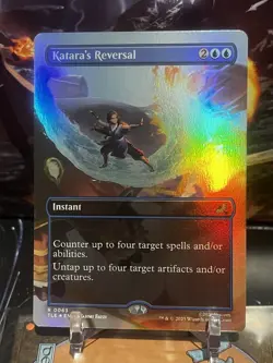 MTG | Katara's Reversal (Borderless) ✨FOIL✨ (TLE) - Image 1