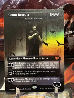MTG | Sorin the Mirthless - Count Dracula ✨FOIL✨ [VOW] - Image 1