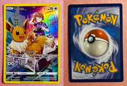 Eevee TG11/TG30 Holo | Brilliant Stars Trainer Gallery | Pokemon TCG Card | NM - Image 3