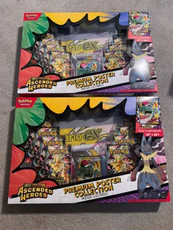 Pokemon Ascended Heroes Lucario Premium Poster Collection Sealed x 1✨🔥 - Image 1