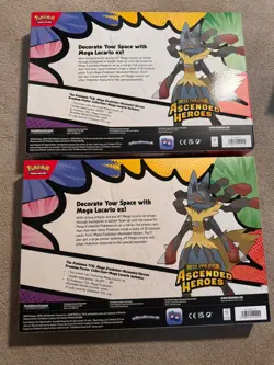 Pokemon Ascended Heroes Lucario Premium Poster Collection Sealed x 1✨🔥 - Image 2