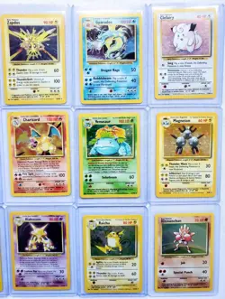 15x Full Base Set HOLO LOT Pokemon CHARIZARD BLASTOISE VENUSAUR + More Holo WOTC - Image 5