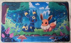 Pokemon/ Eevee / Umbreon / Playmat /PTCG TCG CCG Trading Card Game Mat - Image 1