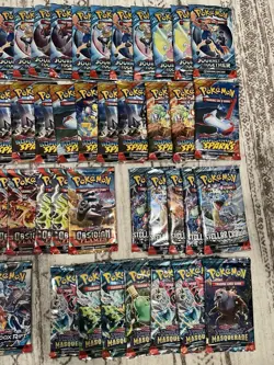 Brand New Lot Of 82 Pokemon Packs From The Scarlet And Violet Era - Image 4