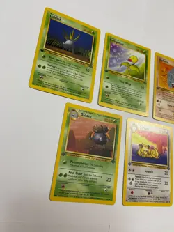 First 1st Edition Pokemon Jungle Lot Gloom Oddish Rhyhorn Bellsprout Persian - Image 2