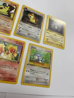 First Edition Pokemon Team Rocket Lot Mankey Raticate Magnemite Ponyta Dratini - Image 5