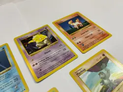 Shadowless Pokemon Base Set Lot Machop Ponyta Drowzee Koffing Starmie - Image 2
