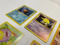 Shadowless Pokemon Base Set Lot Machop Ponyta Drowzee Koffing Starmie - Image 5