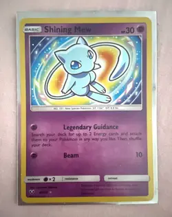 Pokemon TCG Shining Mew Shining Legends 40/73 Holo Shiny Holo Rare - Image 1