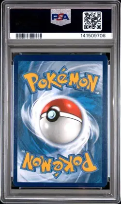 2021 POKEMON SWORD & SHIELD FUSION STRIKE #245 FULL ART CELEBI V PSA 6 245/264 - Image 2