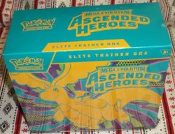 NEW POKEMON TCG: MEGA EVOLUTION- ASCENDED HEROES ELITE TRAINER BOX NISB - Image 2