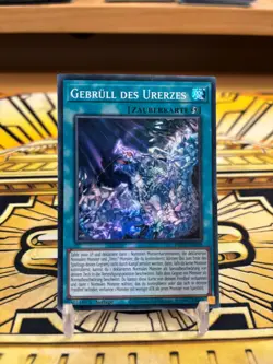 Yugioh Gebrull des Urerzes Super Rare ROTA-DE059 - Image 1