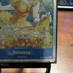 One Piece Rebecca OP15-053 Dressrosa Counter +1000 Holo Character Card EN - Image 2