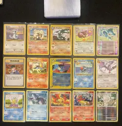 Pokemon Tcg Vintage Card Lot (15 NM/LP) Holos, Rares, Rev Holos, Ex era, WOTC, - Image 1