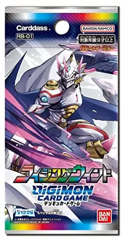 BANDAI Digimon Card Game Reboot Booster Rising Wind [RB-01] (BOX) 12 packs - Image 2