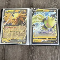 Pokemon Cards 29 Jumbo Cards + Jumbo Card Binder - Image 4
