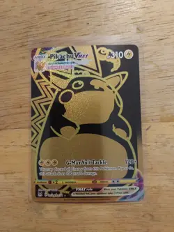 Pokemon TCG Lost Origin Pikachu VMAX Gold Hyper Rare Card TG29/TG30 - Image 1