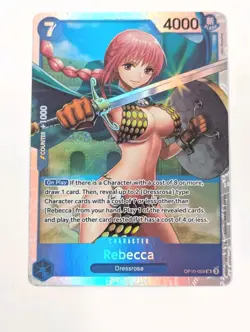 Rebecca OP10-058 SR ONE PIECE Tcg Card Game - Image 1
